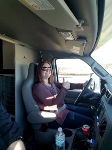 driving home
